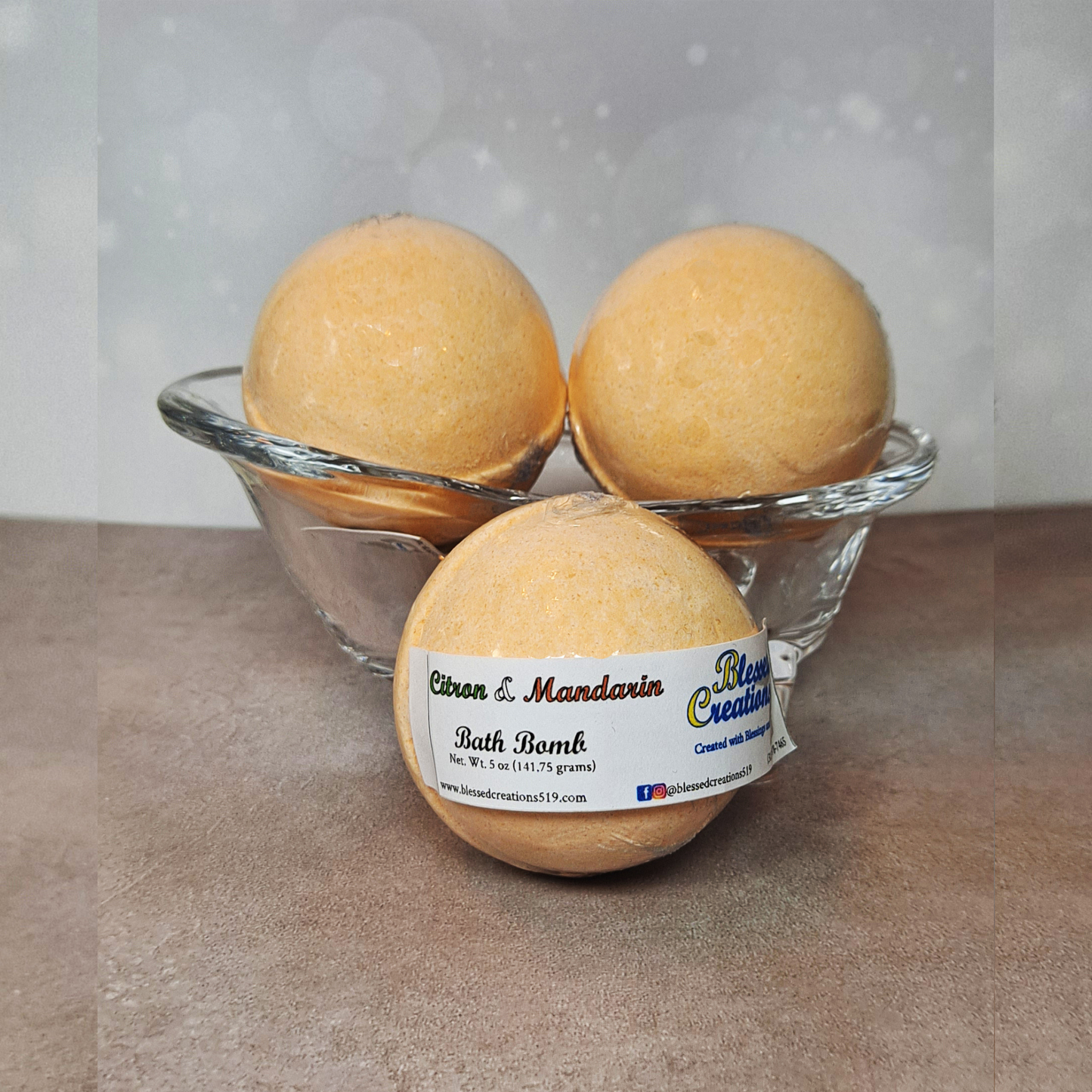 Citron & Mandarin Bath Bomb