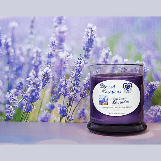 Lavender Candle