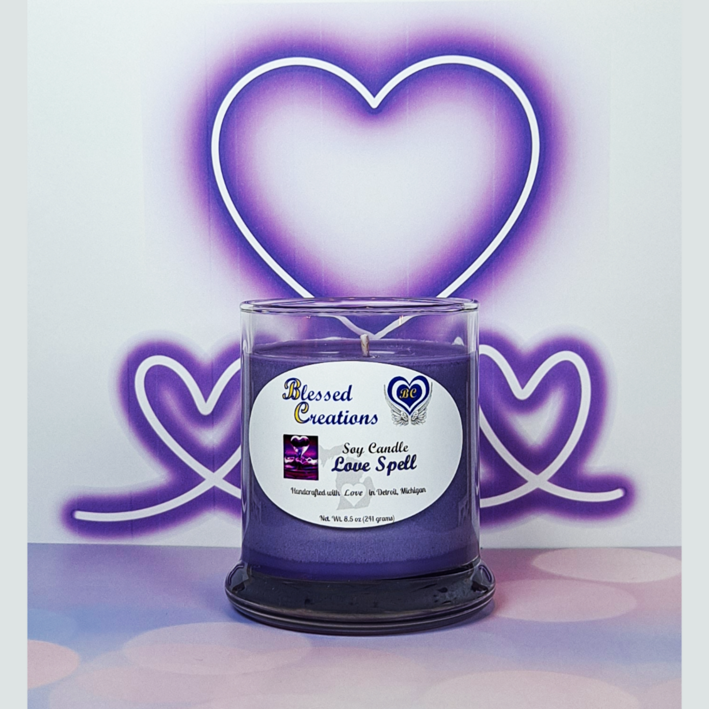 Love Spell Candle