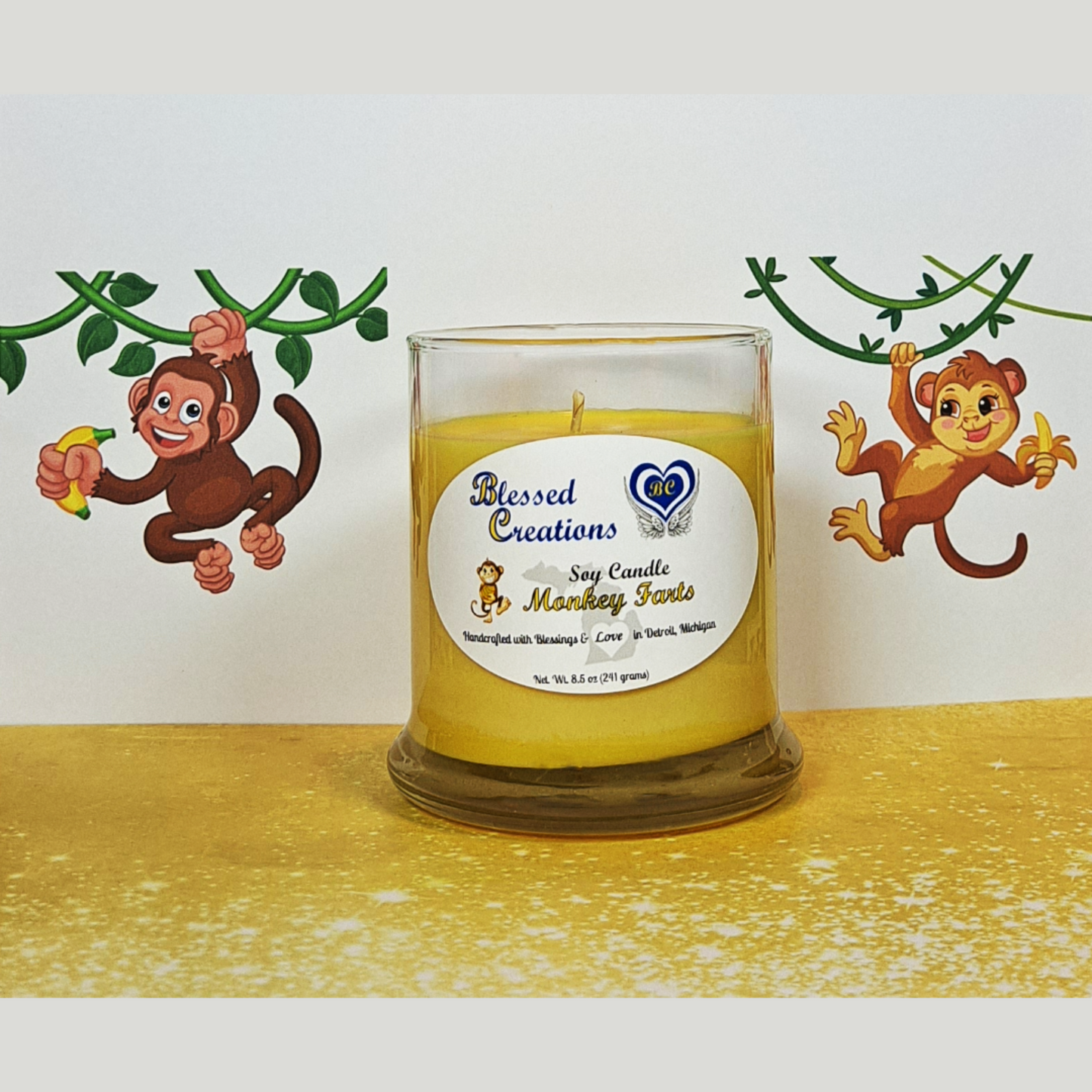 Monkey Farts Candle