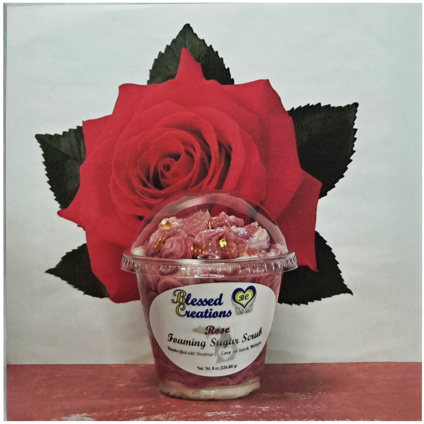 Rose Sugar Scrub